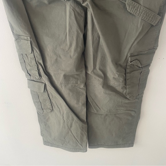 Abercrombie & Fitch Green Relaxed Carpenter Cargo Pants 37248 - Picture 6 of 13